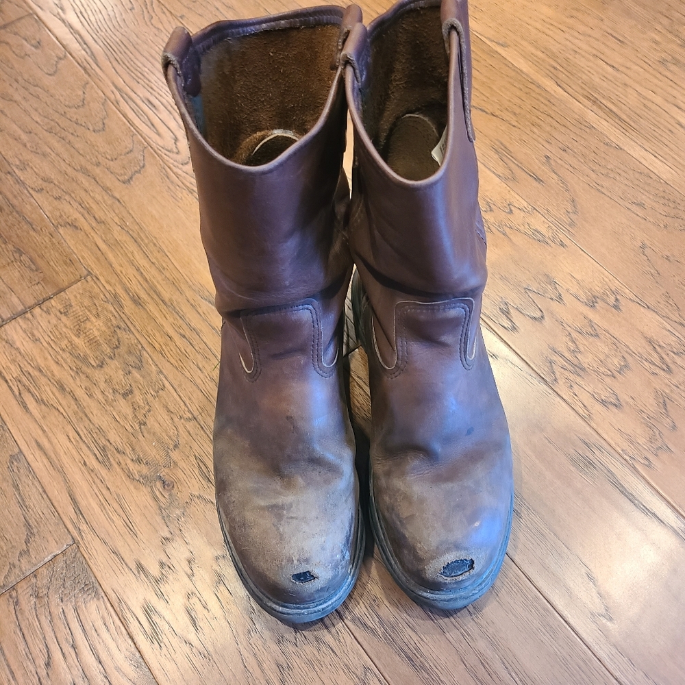 Red Wing Pecos Slip Ons Steel Toe